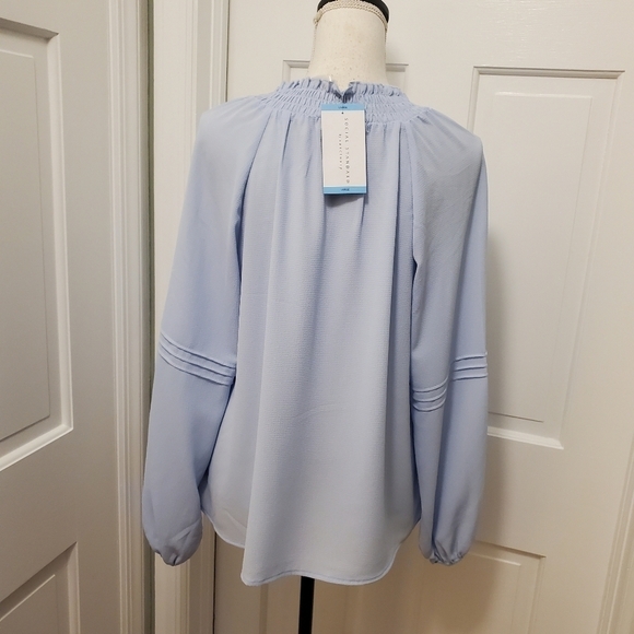 NWT Social Standard by Sanctuary Peasant Blouse Size Large, Retail $68 - Picture 6 of 11